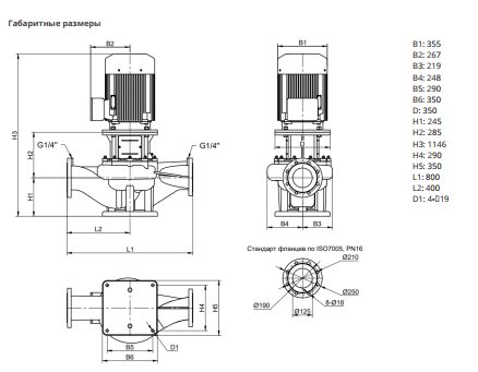 Фото Многоступенчатый насос Native MVL20002-3/16/E/3-400-50-2-S1 1