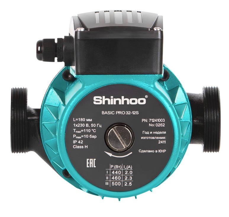 Насос циркуляционный BASIC PRO SHINHOO 71241003