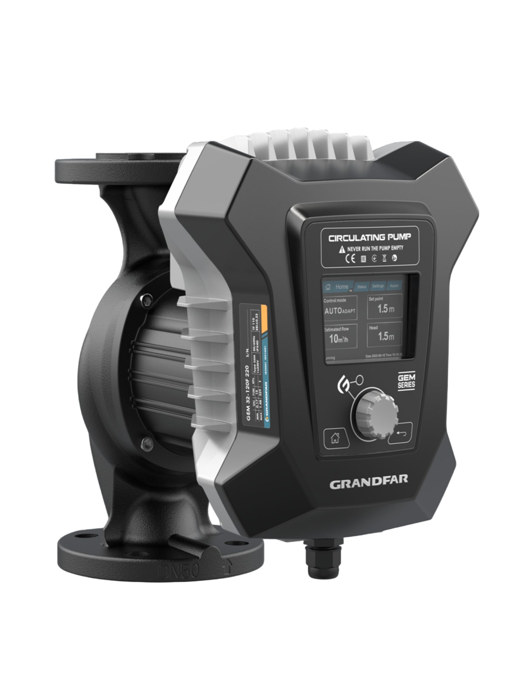 Циркуляционный насос Grandfar GEM80-80F