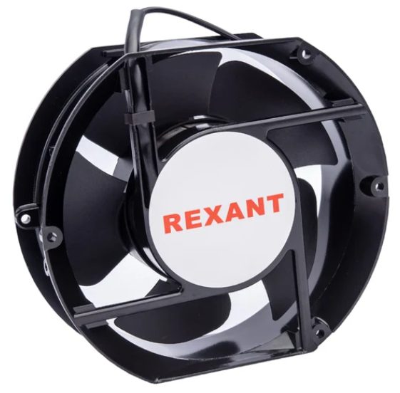 Вентилятор RQA 172x163x51HBL, AC REXANT 72-6170