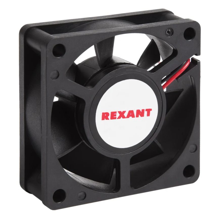 Вентилятор RX 6025MS, DC 12В REXANT 72-5062