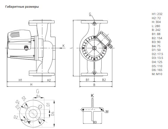 Фото Циркуляционный насос Native NOZ 50/12 DM S3 1