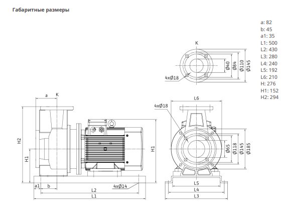 Фото Насос Native BPG 40/125-1,5/2-ST 1