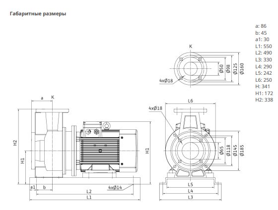 Фото Насос Native BPG 50/125-4/2-ST 1