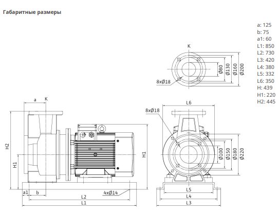 Фото Насос Native BPG 80/160-11/2-ST-H12 1