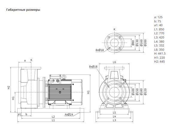 Фото Насос Native BPG 80/160-18,5/2-ST 2