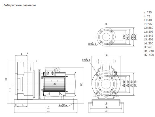 Фото Насос Native BPG 80/200-30/2-ST 1