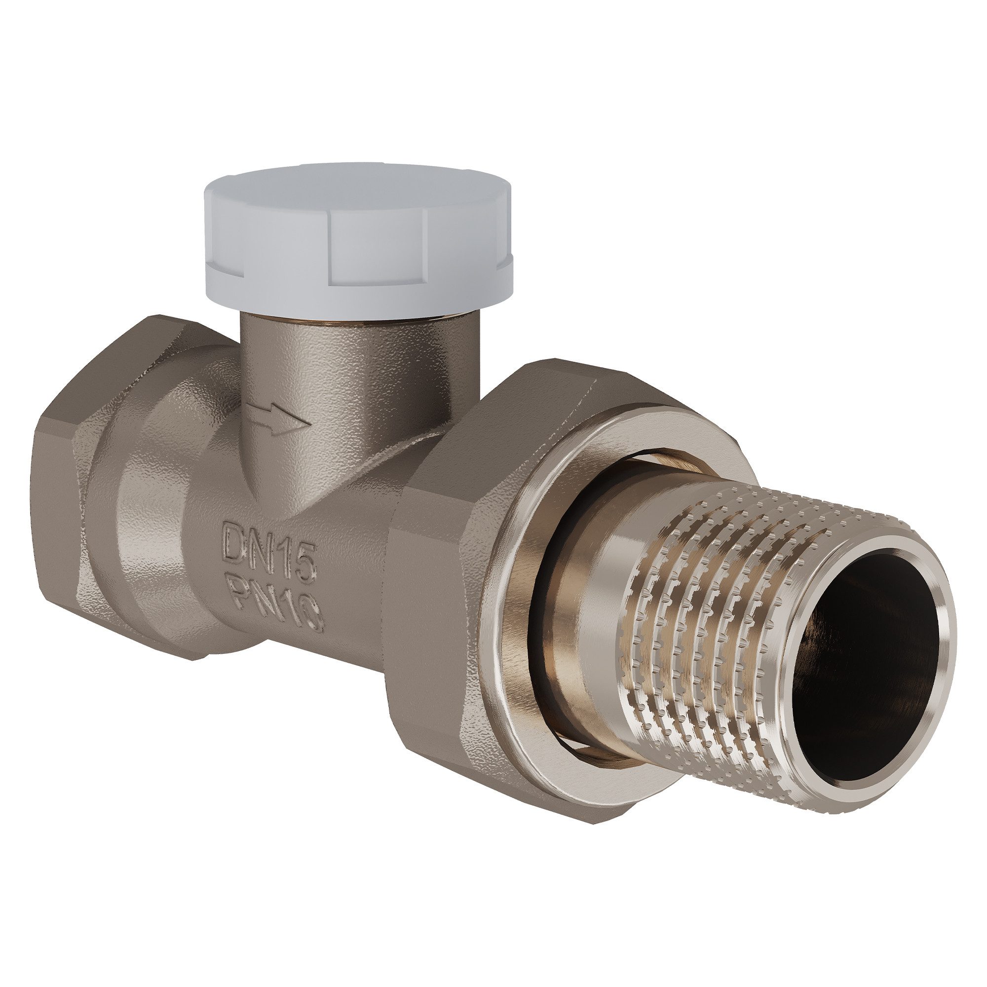 Клапан запорный прямой Royal Thermo RTO 07.1542