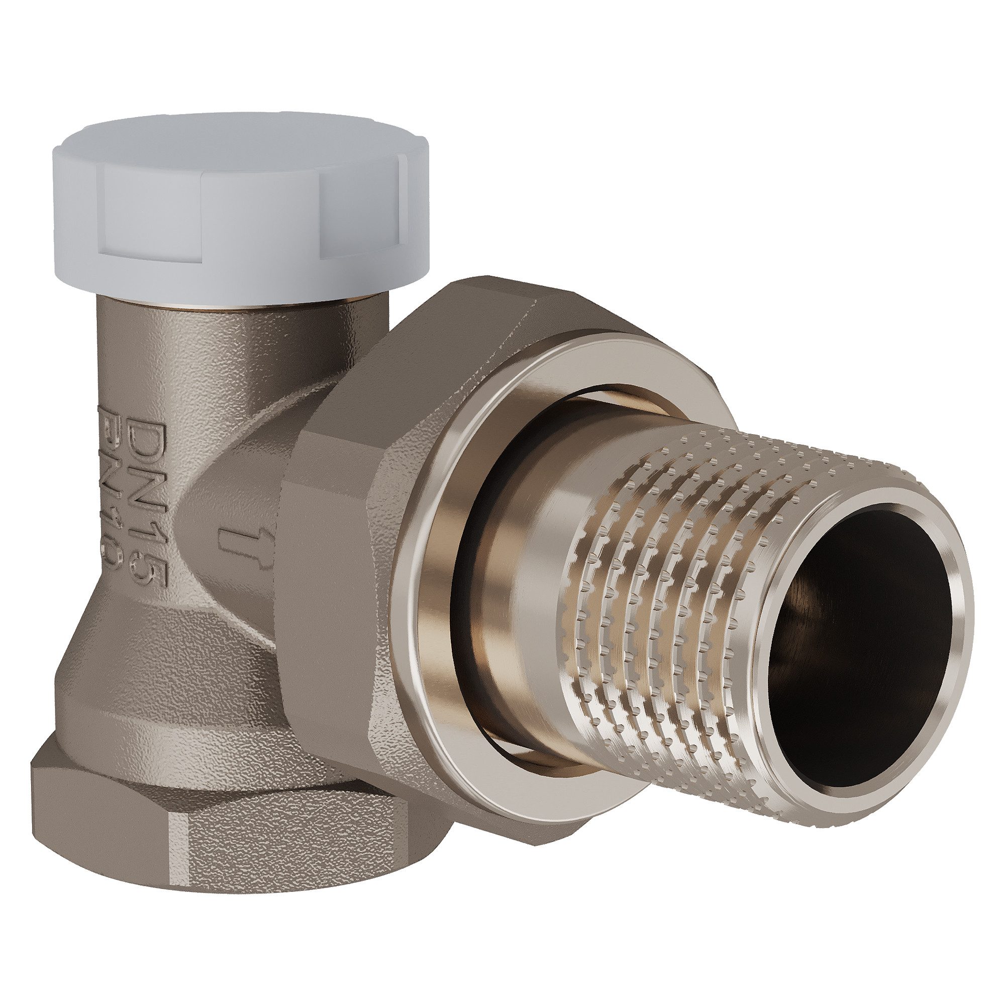 Клапан запорный угловой Royal Thermo RTO 07.1545