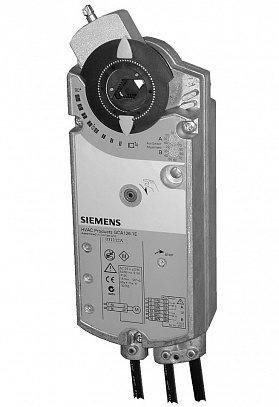 Привод воздушной заслонки Siemens BPZ:GCA166.1E