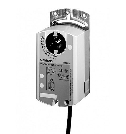 Привод воздушной заслонки Siemens S55499-D186