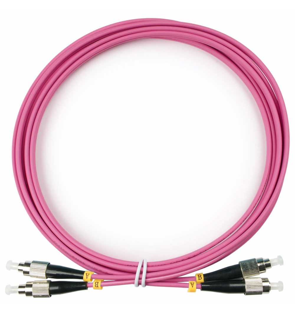 Оптический патч-корд Cabeus FOP-50-OM4-FC-FC-3M