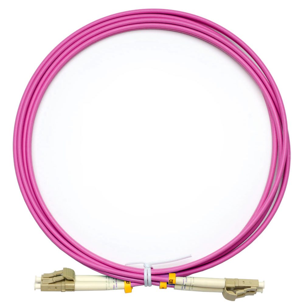 Оптический патч-корд Cabeus FOP-50-OM4-LC-LC-2M