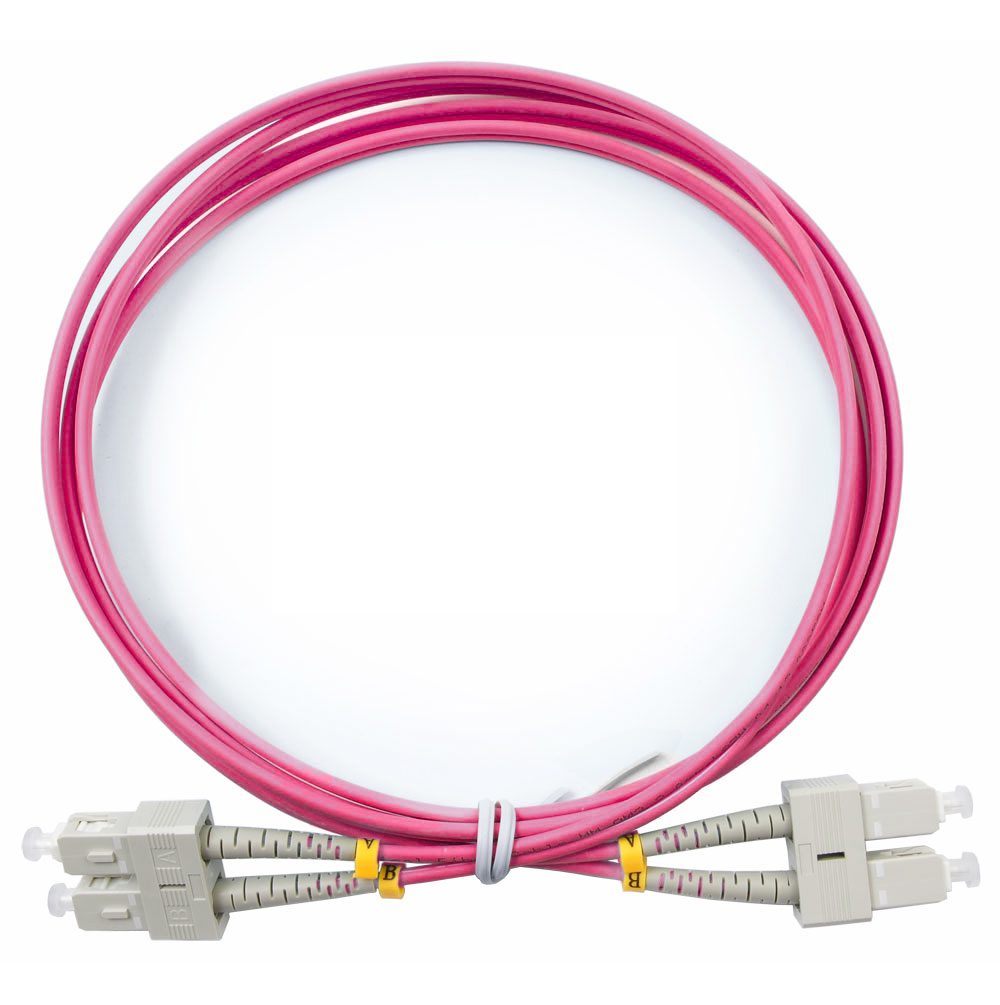 Оптический патч-корд Cabeus FOP-50-OM4-SC-SC-2M