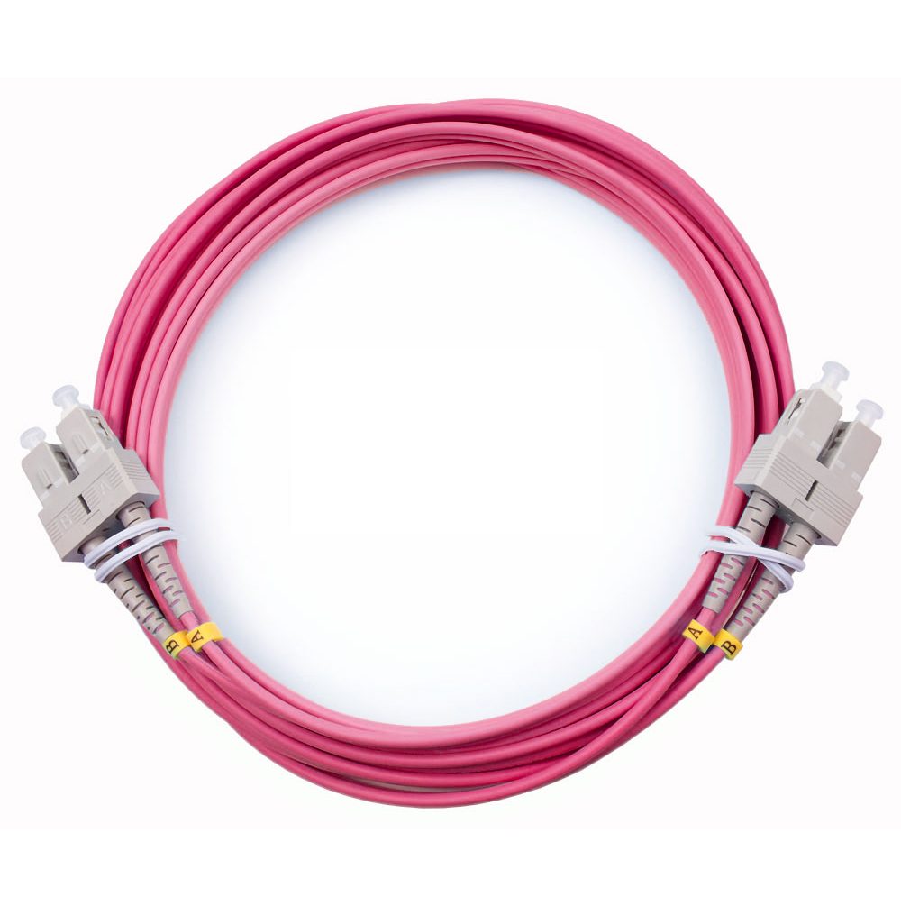 Оптический патч-корд Cabeus FOP-50-OM4-SC-SC-5M