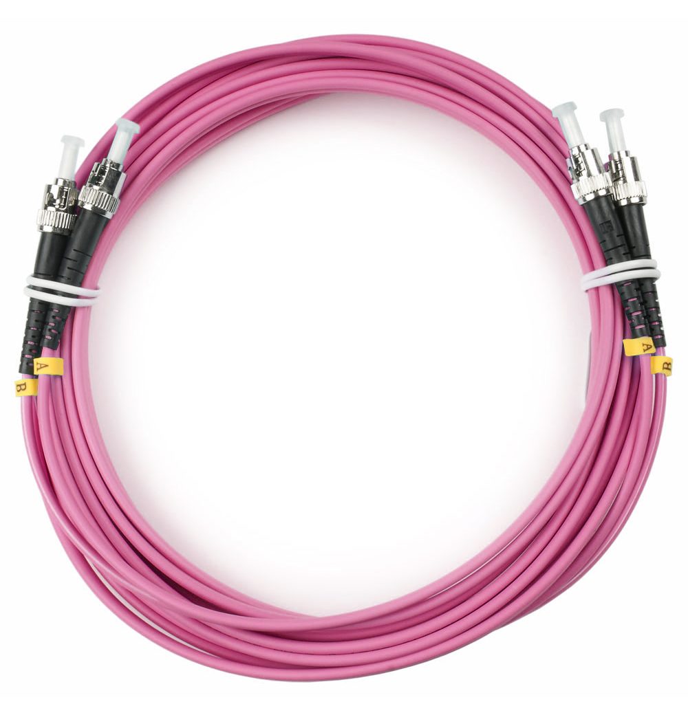Оптический патч-корд Cabeus FOP-50-OM4-ST-ST-7M