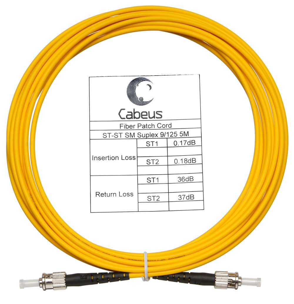 Оптический патч-корд Cabeus FOP(S)-9-ST-ST-7M