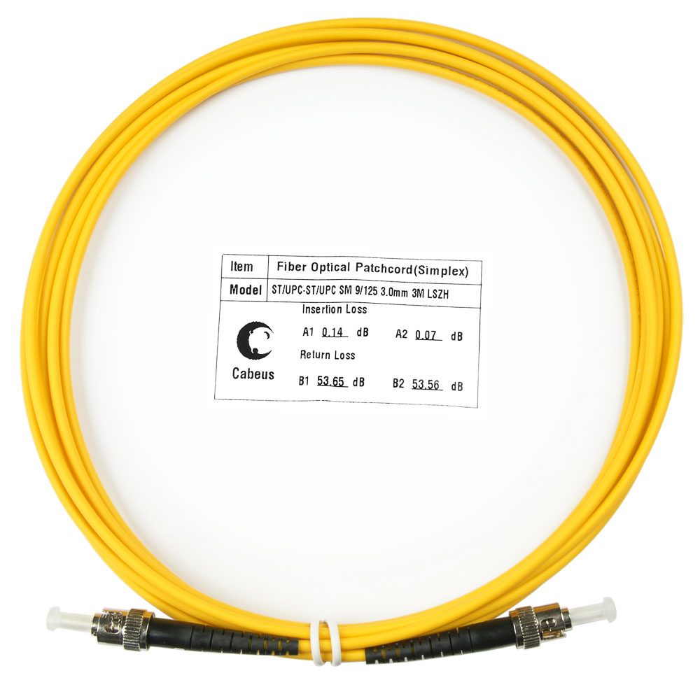 Оптический патч-корд Cabeus FOP(S)-9-ST-ST-3M