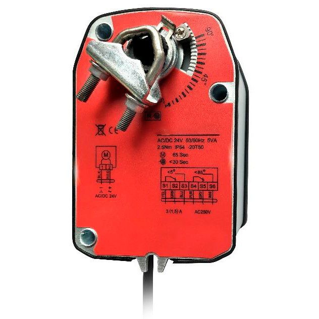 Привод воздушной заслонки Dacond DAC-LF24-03S