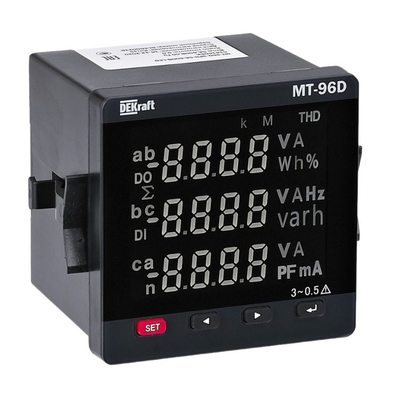 Мультиметр цифровой МТ-96D 3ф вх. Dekraft 51420DEK