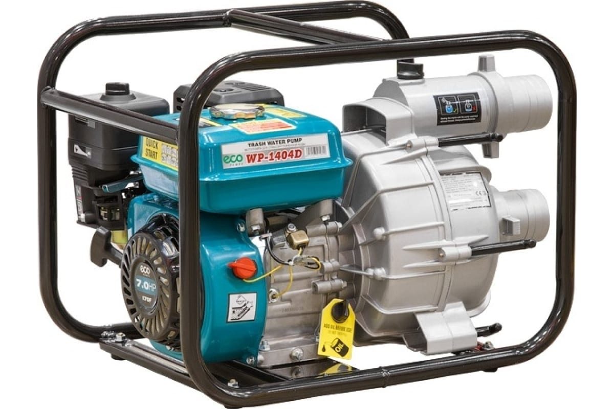 Мотопомпа ECO WP-1404D Переносная