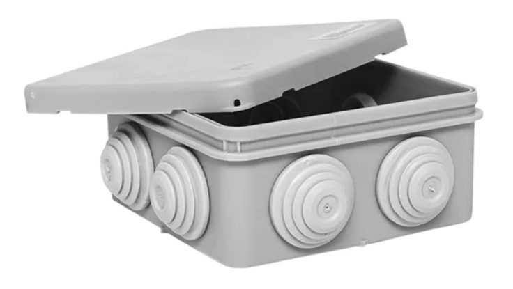 Коробка распаячная с крышкой EKF PLC-KMR-030-031