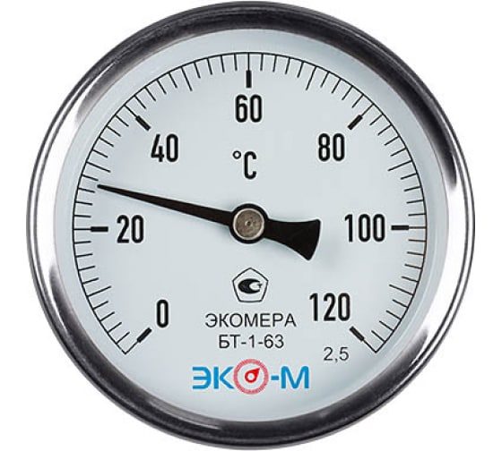 Биметаллический Экомера БТ-1-63-120С-L100