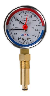 Термоманометр Экомера МД04-80-G-0,6МПА-120-L-40-РИ