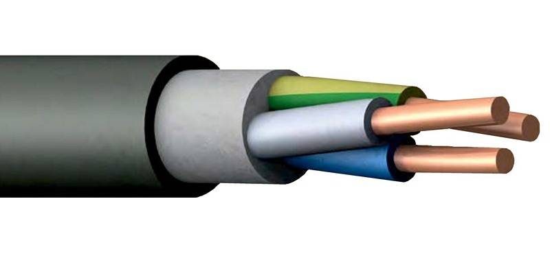 Кабель(провод) - 0.66 Элкаб ППГНГ(А)-HF 3Х4 (ОК)