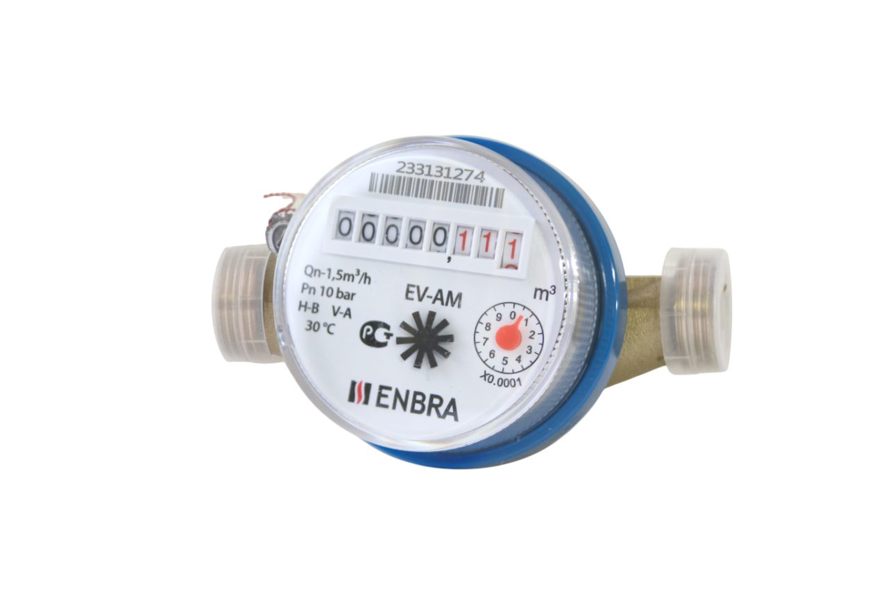 Счётчик учёта холодной воды Enbra EV-AM L110 D15 B