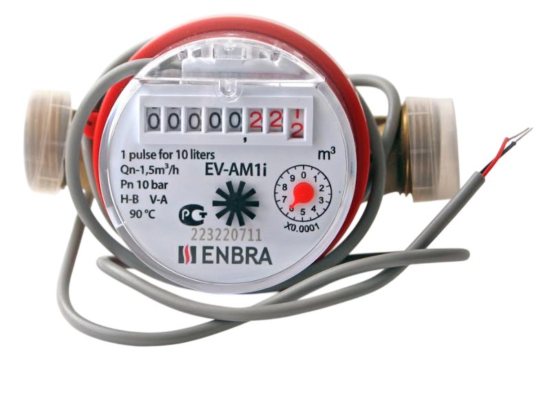 Счётчик учёта горячей Enbra EV-AM1I L110 D15 B