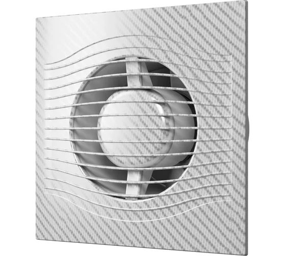 Вентилятор ЭРА. ERA SLIM 5C WHITE CARBON