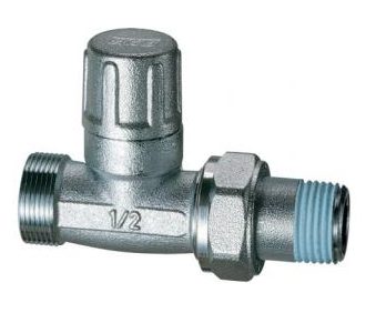 Вентиль запорный прямой 1/2" FAR FV 1300 C12