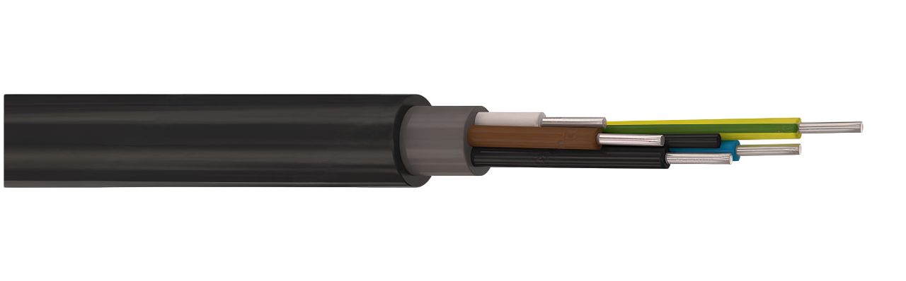 Кабель силовой ГОСТ АВВГ 5Х16 ОК(N,PE) -0,66