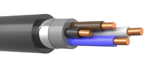 Кабель силовой ГОСТ ВБШВНГ(А)-LS 4*25-0,66