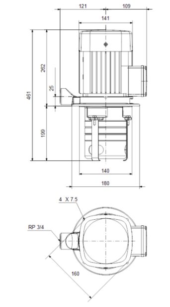 Фото Насос Grundfos MTH2-6/6 A-W-A-AQQV 230/400V 50/60 1