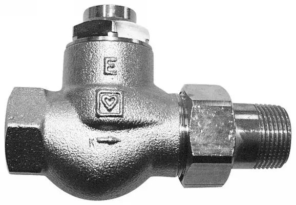 Клапан запорный RL-1-E проходной 3/4" Herz 1372302