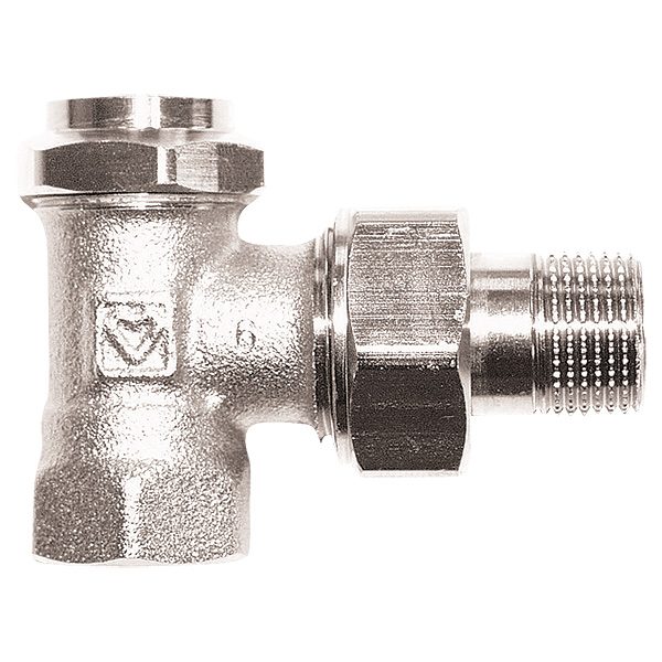 Клапан запорный RL-5 угловой 1/2" Herz 1392401