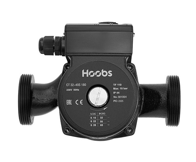 Насос циркуляционный CT 32-60S 180мм Hoobs 08106H