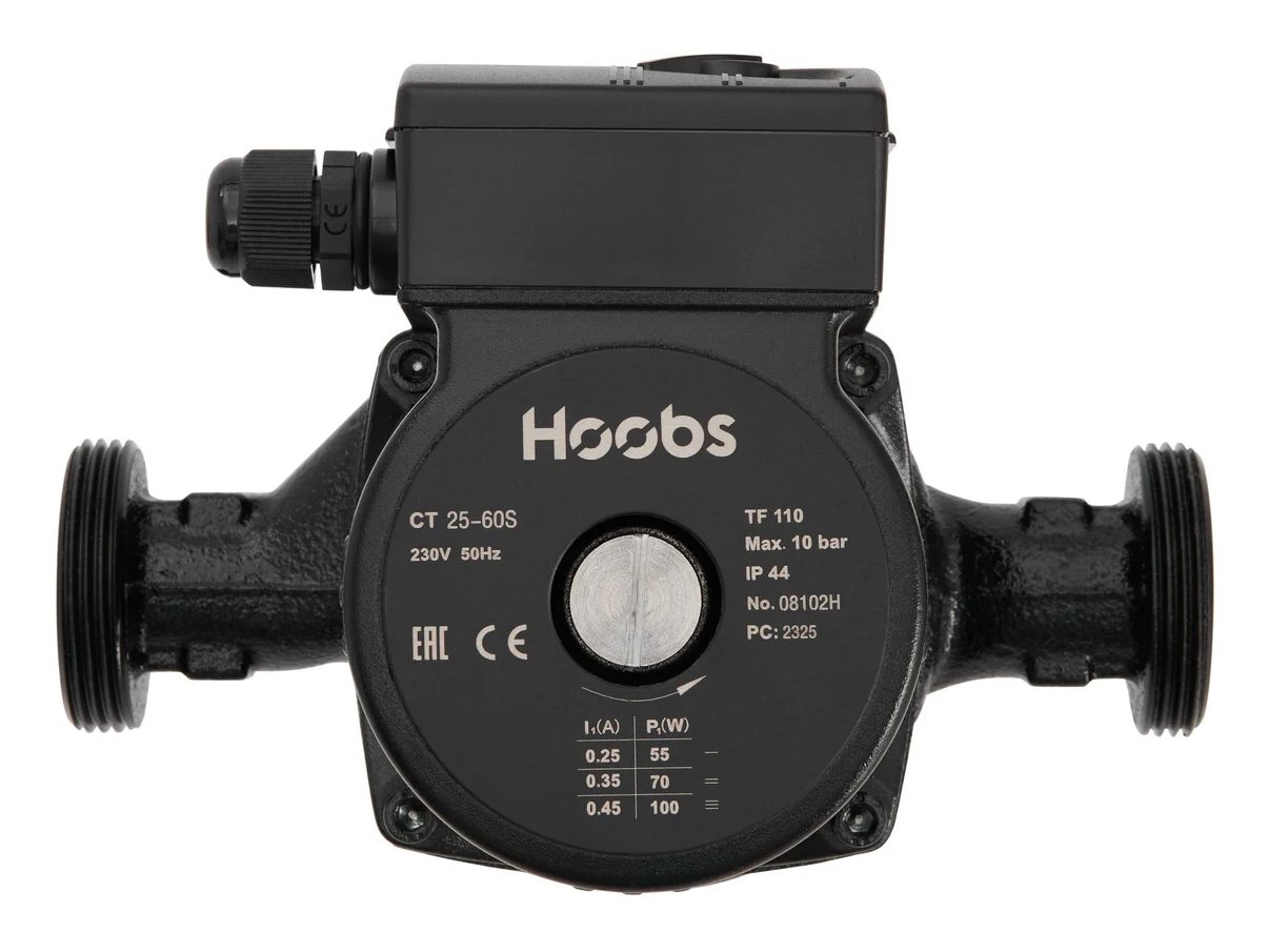 Насос циркуляционный CT 25-60S 130мм Hoobs 08135H