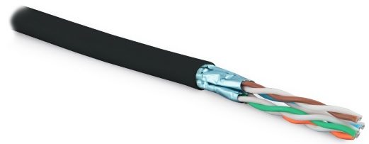 Кабель витая пара экранир. LSZH Hyperline 227934