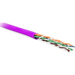 Кабель Hyperline UUTP4-C6-P24-NCR-IN-PVC-PK-100
