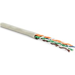 Кабель Hyperline UUTP4-C6-P24-NCR-IN-PVC-GY-305
