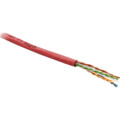 Кабель витая Hyperline UUTP4-C6-S23-IN-PVC-RD-305