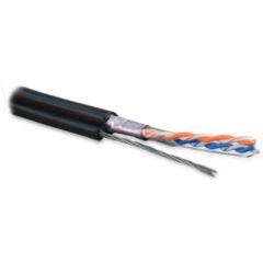 (500 м) Hyperline FUTP2-C5-S24-OUT-PE-BK-500