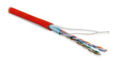 (305 м) Hyperline FUTP4-C5E-P26-IN-LSZH-RD-305