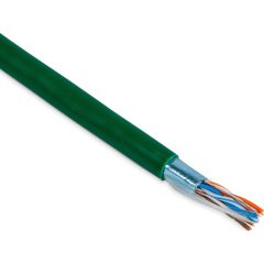 (100 м) Hyperline FUTP4-C5E-P26-IN-PVC-GN-100