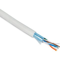 (305 м) Hyperline FUTP4-C5E-P26-IN-PVC-WH-305