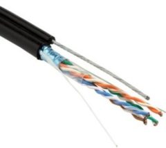 (куски) Кабель Hyperline FUTP4-C5E-S22-OUT-PE-BK