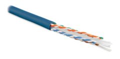 (305 м) Hyperline FUTP4-C6-S23-IN-LSLTX-BL-305